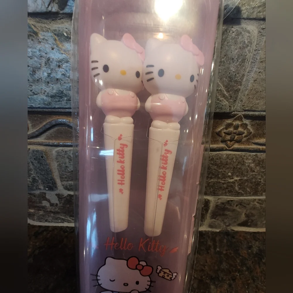 Hello Kitty Pink Cutlery Travel Set